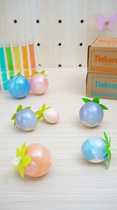 1.7M views · 16K reactions | Inflate fun with DIY Fruit Balloons  Scientific Principle: When you hit the balloon, baking soda and vinegar mix to create carbon dioxide gas, which rapidly inflates the balloon. #KitchenSTEAM #DIYProjects #summeractivities | Tinkerer | Facebook