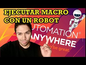 20.-🚀 ¡Ejecuta Macros de Excel con Automation Anywhere en Minutos! 🔥📊 #rpa #automationanywhere