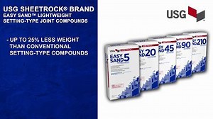 USG Sheetrock Brand 18 lb. Easy Sand 45 Lightweight Setting-Type Joint Compound 384210