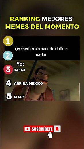 RANKING MEJORES MEMES #humor #memes #ranked #shorts