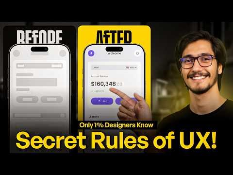 UX Laws Every Designer Must Know 🔥 But 99% Still Break Them