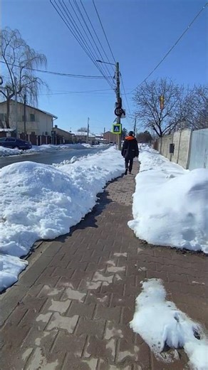 Snow in romania #shorts