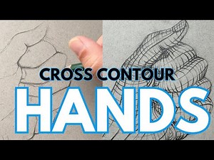 How To Draw Hands Using The Cross Contour Technique
