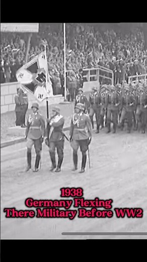 The German Army Marching In Berlin 1938