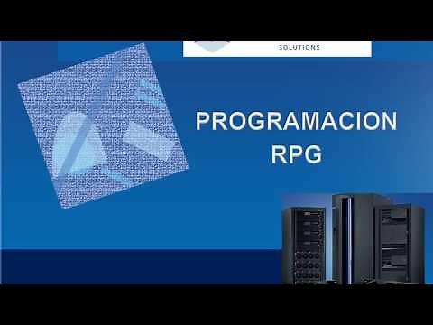 Programación RPG - Conceptos del Lenguaje