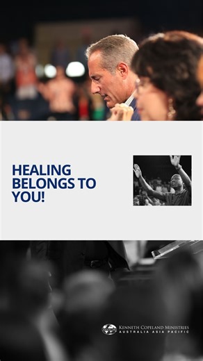 Jesus didn’t just promise healing—He paid for it. You don’t have to beg for what already belongs to you. “By His stripes you were healed.” – 1 Peter 2:24 | Kenneth Copeland Ministries Australasia Pacific