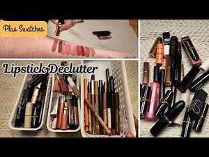 Declutter series part 1 Lipsticks