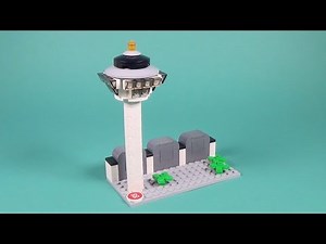 Lego Singapore Changi Airport (Level 3) Building Instructions - SG50 'Building My SG' Set "How To"