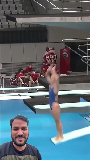 Beautiful Platform Dive #platformdiving #birdtrend