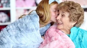 A Minky Couture blanket is the perfect cozy gift for mom! ✨ Use code HUGMOM40 curbside and online to receive 40% off all full priced blankets now-5/6. | Minky Couture