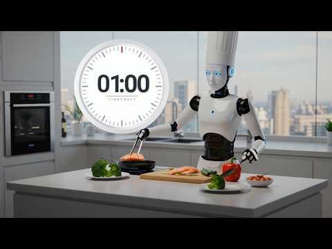 1 Minute Cooking Timer 🤖 Kitchen Countdown | Perfect for Quick Cooking | Timecraft