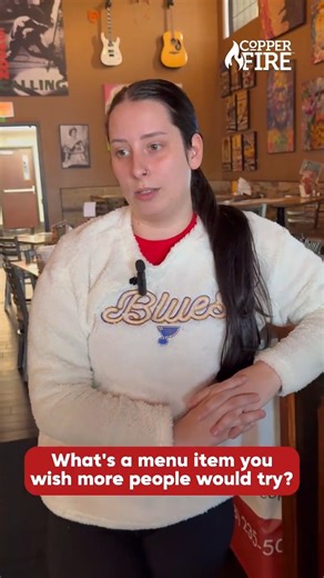 They should know! Our staff has a few suggestions on menu items that they think not enough people order! Stop by and give them a try this week at Copper Fire! 😋 #CopperFire | Copper Fire