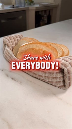 Annette | Inspiring You in Food • Beauty • Travel on Instagram: "Save this little hack 🍞✨ because nothing elevates warm bread like a tea-towel basket you made in seconds. It’s simple, beautiful, and makes you look like the woman who always knows how to make a table feel special. Share this to your Stories so your girlfriends can try it too — your guests will think you planned it. 💛 This is where the party is at, mamma; you can find me ⬇️⬇️ 💻- Reinventing50s.com - my mothership for everything!
