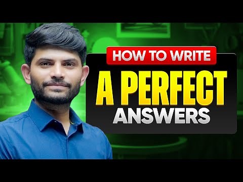 How to Write a Proper and Good Answer in Boards 2025-26 | The Art Of Answer Writing Ep 2