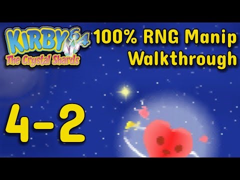 Kirby 64 100% RNG Manipulation Walkthrough: 4-2