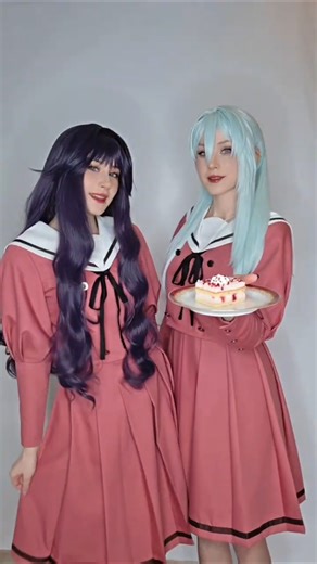 Kaoruko Waguri and Subaru Hoshina Cosplay 🌸 Kaoru Hana wa Rin to Saku | #shorts #cosplay