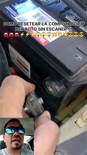 HOW TO RESET YOUR CAR'S COMPUTER WITHOUT A SCANNER!!! #automotiveelectronics #automobile