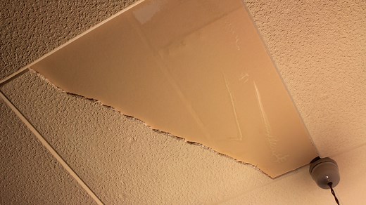 Removing Polystyrene Tiles