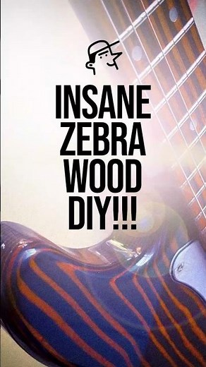 ZEBRAWOOD: Nature’s Boldest Striped Grain?! 🦓 | Exotic Wood Spotlight