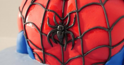 3D Spiderman Cake Tutorial - HowToCookThat : Cakes, Dessert &...