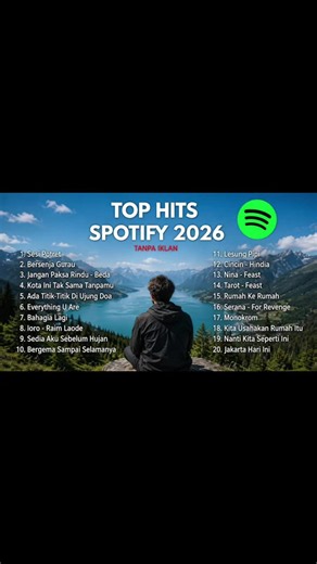 Top Hits Spotify Indonesia 2026 - Daftar Lagu Terpopuler