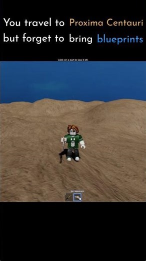 Stranded on a planet [Solar System Exploration 2] #sse2 #roblox #solarsystemexploration #space