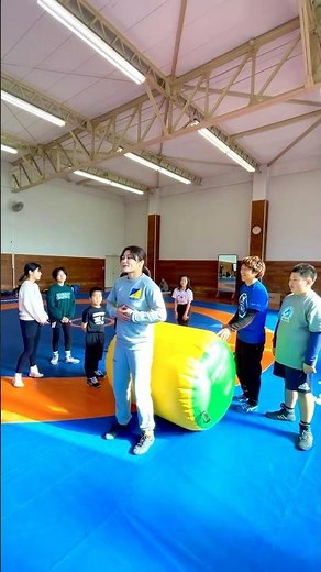 女子史上初オリンピック4連覇の伊調馨さんにバク転を体験して頂きました！！ #伊調馨 #レスリング #wrestling #バク転 #バクテンマン #オリンピック選手 #olympics