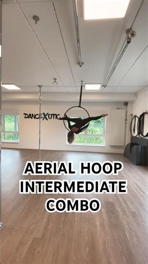 Upside Down Splits on Hoop and some of my favorite transitions ✨