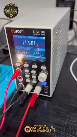 MULTIMETER + OWON SPM6103 POWER SOURCE