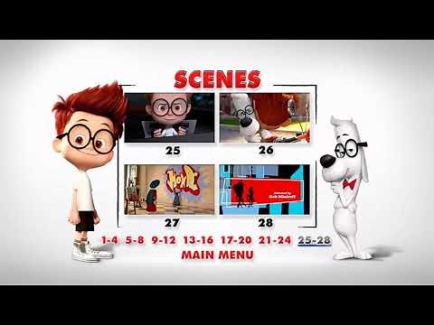 Mr. Peabody and Sherman - DVD Menu Walkthrough