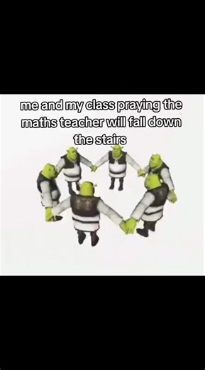 Shrek Ritual: Classroom Prayer for Math Teacher
