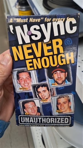 Vtg Nsync VHS Tape Movie collectible item #goldhunter137