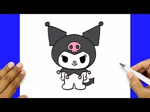 Kuromi Drawing Step By Step | How To Draw Kuromi - Videos For Kids