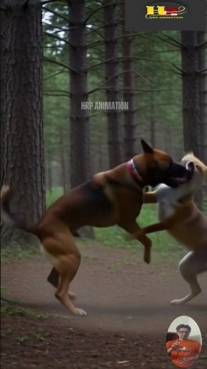 American Fox Attacks dog Intense Forest Showdown #DogVsFox #WildBattle #AnimalFight #FoxAttack