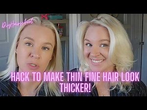 The Easiest Way to Add Volume to Fine Hair (Hot Rollers Tutorial)