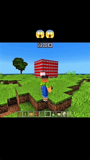 👉 “Don’t blink 👀” 👉 “Impossible stunt 😳” #shorts #minecraft #technogamerz