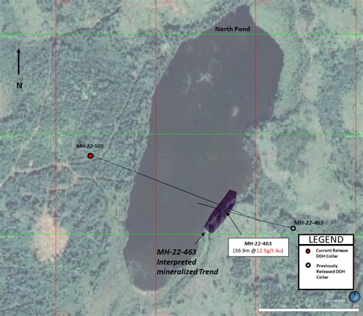 Sokoman Minerals Provides Drilling Update - Moosehead Gold Project, Central Newfoundland