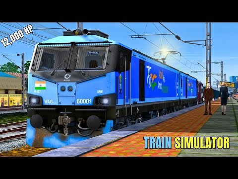 Freight Train Duty In Indian Railways Train Simulator || WAG 12 In Action || Pc Gameplay