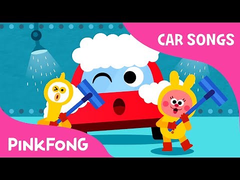 At the Car Wash | Car Songs | PINKFONG Songs for Children