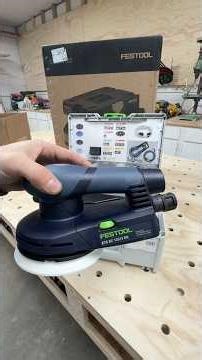 Unboxing a Festool sander and dust extractor #woodworking #festool #woodwork #tools #diy