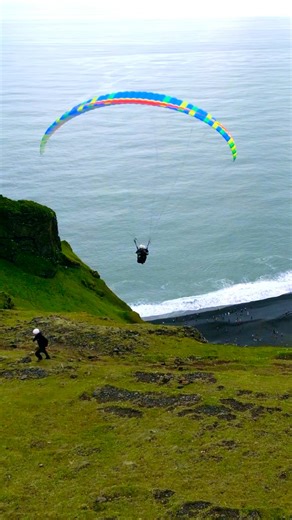 2.8K views · 17 reactions | Paragliding with the best Zipline Iceland.It was legit a blast and the views were as cool as they looked on video 勞 | Ice Pic Journeys | Facebook