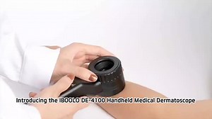 IBOOLO DE-4100 PRO Polarized and 365nm UV Light Medical Dermatoscope Dermascopy Dermoscope