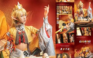 【cos后期-排版.91】凹凸世界嘉德罗斯_百鸟录同人_大长条过程教程思路分享