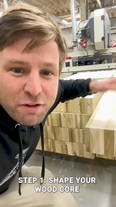 How to build a snowboard in 60 seconds ⏰ 1.) Shape your wood core 2.) Create & sublimate your artwork 3.) Edge your base 4.) Bring it all together in layup 5.) Cut, finish, & tune 6.) Wax, ship, & GET STOKED 🏂 #GilsonSnow #RideWithUs | Gilson