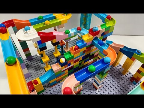 Don’t Blink: This LEGO DUPLO Marble Run Is Seamless