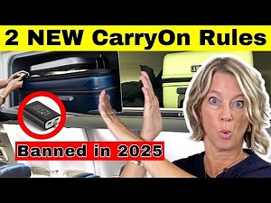 New Rules for Carry-On Luggage Banned Items and the Travel Tips for All Passengers in 2025