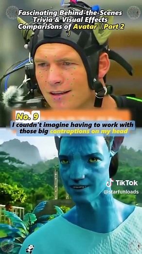 Fascinating Behind-the-Scenes Trivia & Visual Effects Comparisons of Avatar（Part 2）#avatar #avatar3 #usa#celebrity #fyp