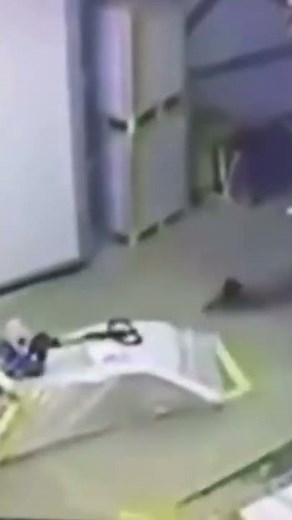 Yellow tape around his body #shorts #funny #memes