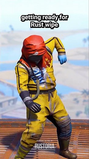 Getting ready for Rust wipe be like... 💃 #rust #rustnews #rustoria