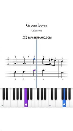 Greensleeves - Unknown | Piano Sheet Music